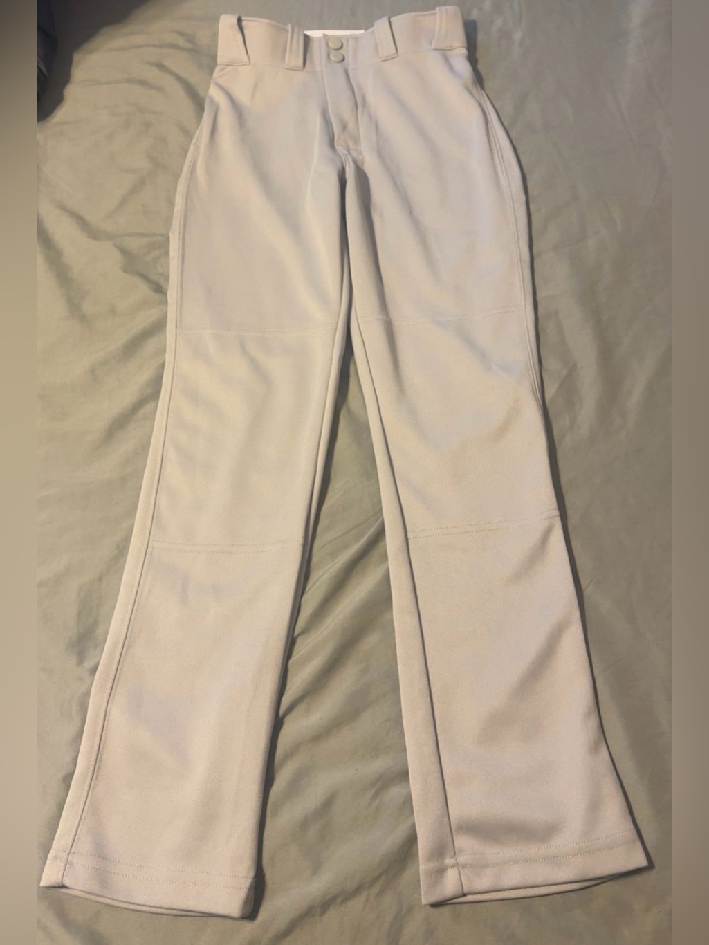 New Easton Youth Small Pro+ Ep Gray Baseball Pants Nwt With Back Pockets